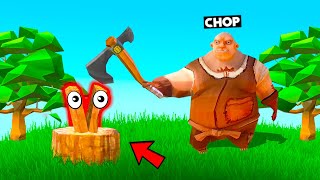 CHOP FOUND ME AT THE WORST PLACE TO HIDE IN WITCH IT