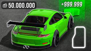 Sadece GAZA BASARAK Para Kazanabileceğin HARİTA YAPTIM !! Car Parking Multiplayer