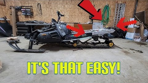 Easy Tunnel Extension for a Snowmobile! (Mod Sled Build Part 6)