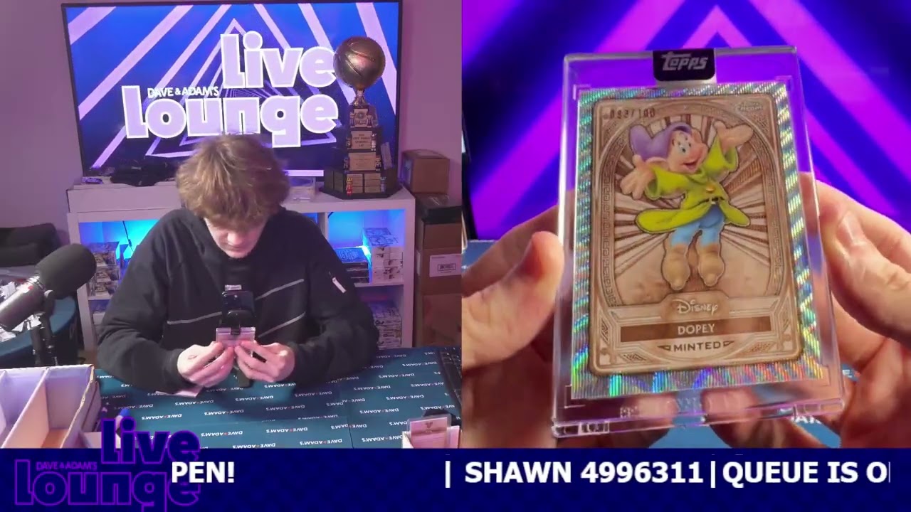 2025 Topps Disney Mint Hobby 1-Box 11-Spot Card Break #10 (эксклюзив NYCC)