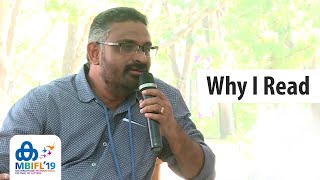 Why I Read - Benyamin, Subhash Chandran & K.P. Ramanunni | MBIFL 2019