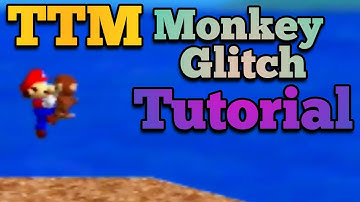 TTM Monkey Glitch SM64 Speedrun Tutorial