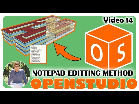 OpenStudio Building Energy Analysis Tool | V14 - Change Zone HVAC Fan Types using Notepad Editing