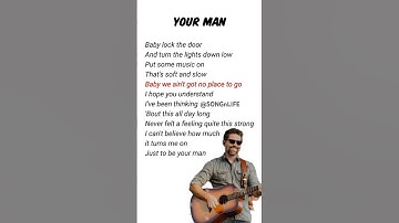 Thumbnail of 🍏 Your Man | Josh Turner #lyrics #english