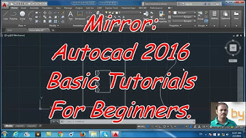 Mirror: Autocad 2016 cad software - online autocad classes Part 11-30