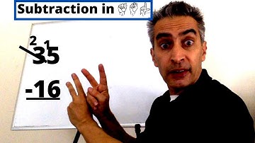 A Visual Approach to Solving a Math Subtraction Problem using ASL