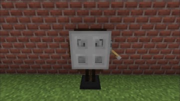 how to build a working mailbox in Minecraft