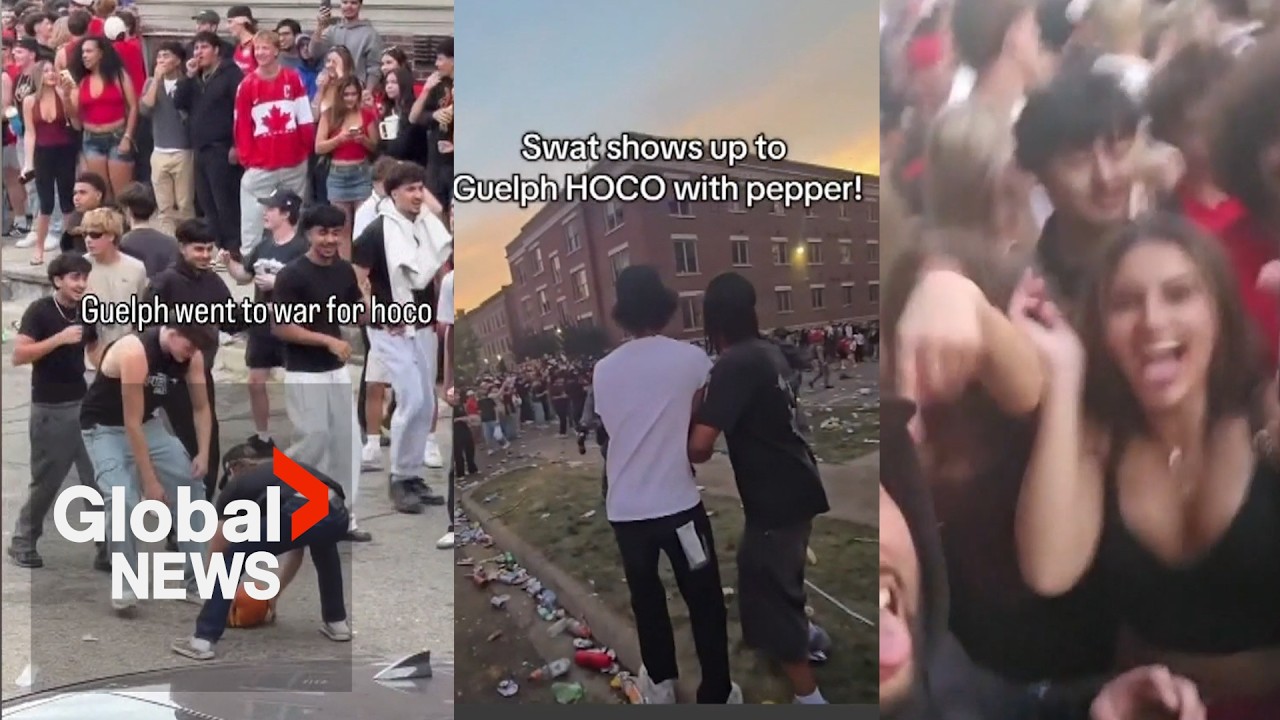“Chaos Erupts: Several Arrested During Rowdy Guelph Homecoming Celebrations”