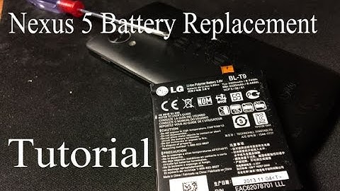 How-To Replace a Nexus 5 Battery! DIY