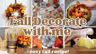 FALL DECORATE WITH ME 2023 | 2023 FALL DECORATING IDEAS | COZY FALL DECOR