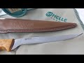 Helle steinbit, Could this be the worlds finest Fillet Knife? It may be the sharpest.