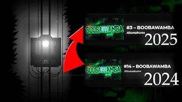 FROM TOP 14 TO 3! | "BOOBAWAMBA" by Akunakunn & more - Geometry Dash 2.2