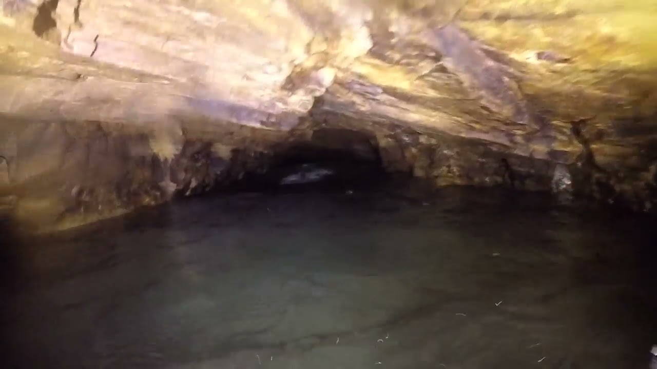 Mergulho na Galeria Rasa até a boca da Funda na Mina da Passagem em Mariana - MG - Brasil
