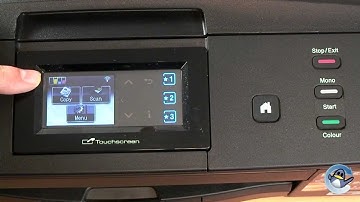 Brother DCP-J525W: How to Check Ink Volume