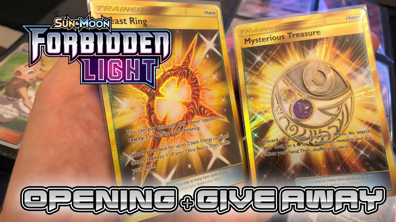 Pokemon Forbidden Light Box opening + GIVEAWAY!!! ended :D - YouTube
