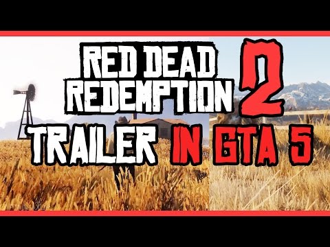 Red Dead Redemption 2 Trailer REMAKE in GTA 5