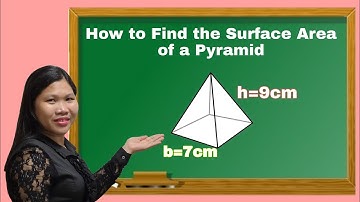 How to Find the Surface Area of a Pyramid