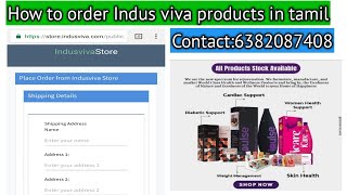 How to order indus viva Products in tamil | Contact:6382087408 screenshot 3