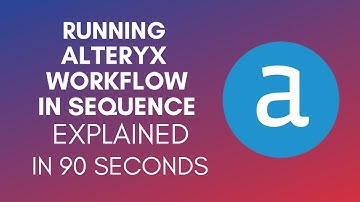 How To Run Alteryx Workflow In Sequence? (2024)