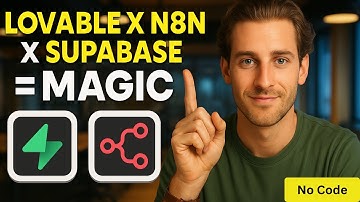 The Future of AI App Building Explained (n8n + Supabase + Lovable)