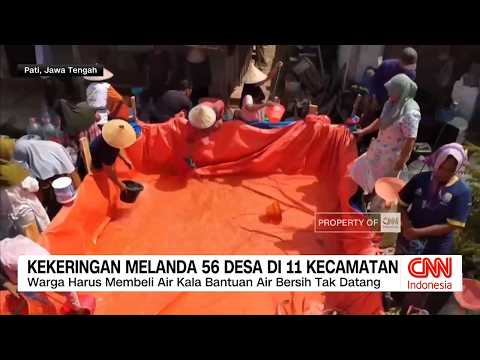Krisis Air Bersih, 56 Desa di Pati Tedampak, Perbukitan di Sidrap Ikut Terdampak
