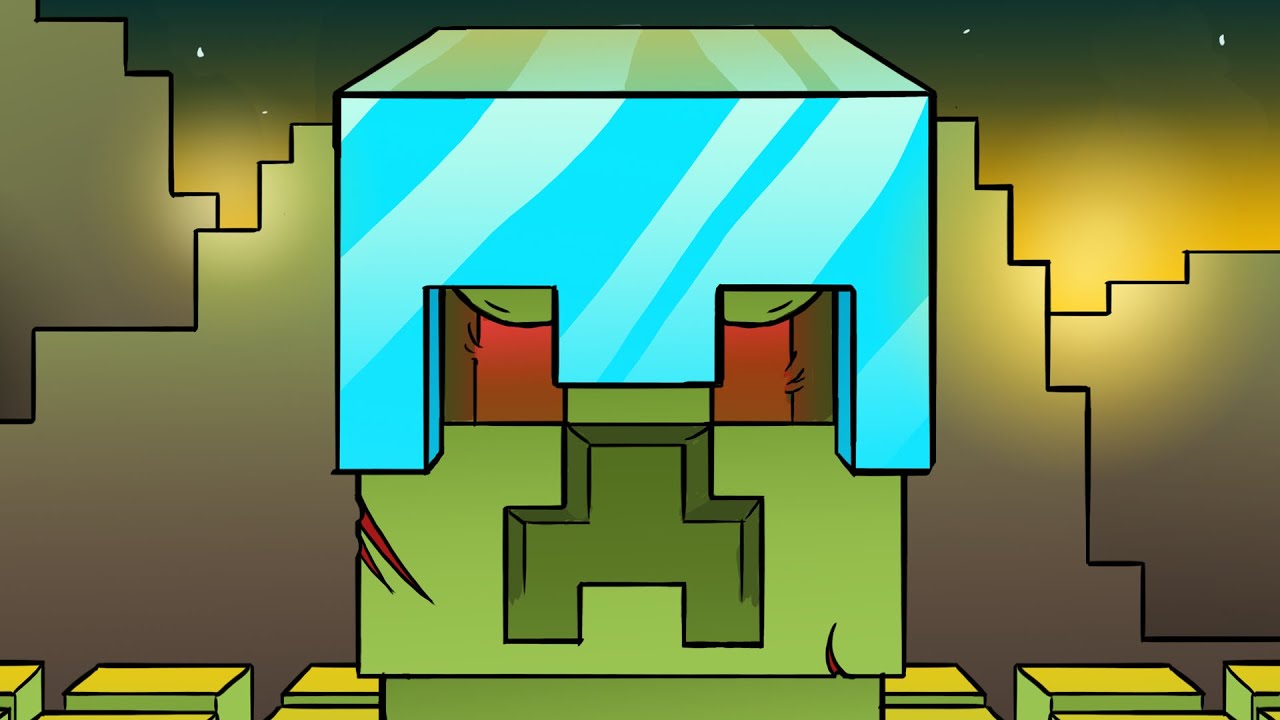 " Minecraft War - Creeper " Poster Speed Art FREE DOWNLOAD 