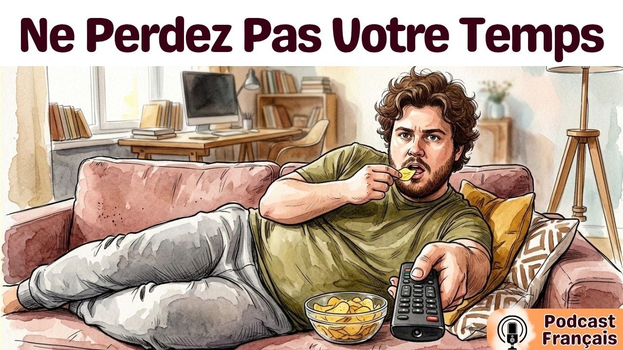 Tu comprends le français mais ta vie avance trop vite ? | Podcast en français –Don’t Waste Your Life