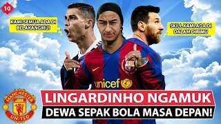 LINGARDINHO SANG DEWA SEPAK BOLA! LAKUKAN TEMBAKAN PISANG, LOMPATAN 3 METER DAN TANDUKAN ROKET! (10)