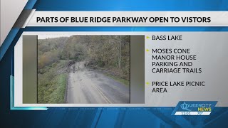 Stretch of Blue Ridge Parkway to reopen
