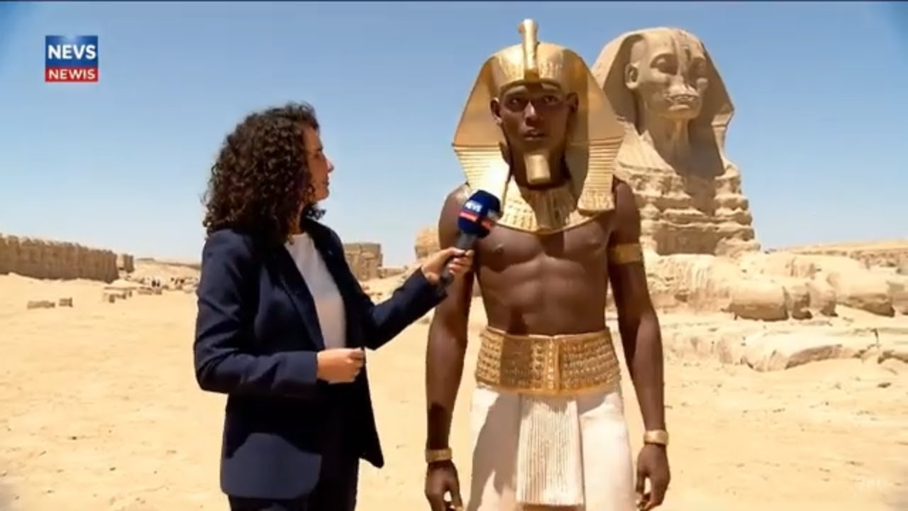 Ai interviews Ancient Egyptian Pharaohs / AI of Euphoria