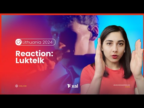 Reaction: Silvester Belt - "Luktelk" | Lithuania Eurovision 2024 🇱🇹