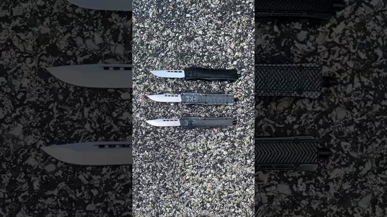Medium CTK-1 Black - CobraTec Knives