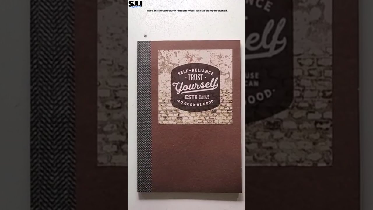 Re-Covering a Plain Notebook with No Cover #diy #papercraft