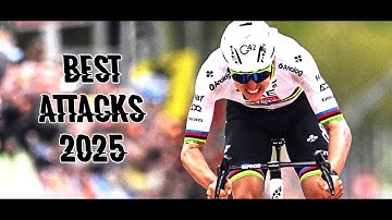 Tadej Pogacar Best Attacks 2025 I TOP 5
