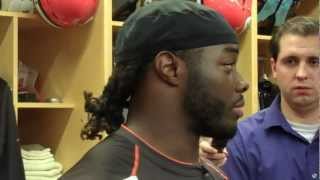 Trent Richardson talks about facing the Giants