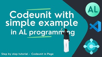 Codeunit in AL programming |Microsoft Business central Dynamics 365 |BC AL codeunit | simple example