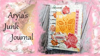 Aryias Spring Junk Journal
A Use It or Lose It project.
This Junk Journal is made with the Bo Bunny collection Aryias Garden.
It was made to go inside of a book box that I made a few years ago. Aryias Spring Junk Journal