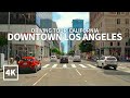 [4K] LOS ANGELES - Driving Downtown Los Angeles DTLA (Hope, Flower, Main) California, USA, Travel