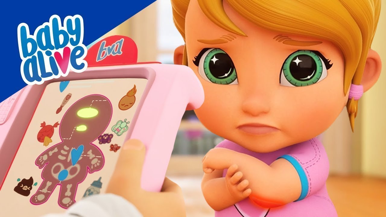 Baby Alive em Português Brasil💦Boneca Boo Boo👶🏽Desenhos Animados  Infantil 💕 