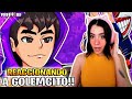 REACCIONANDO POR PRIMERA VEZ A GOLEMCITO GAMES Y A SU VOZ REAL *EPICO*  | MACHIKAYT