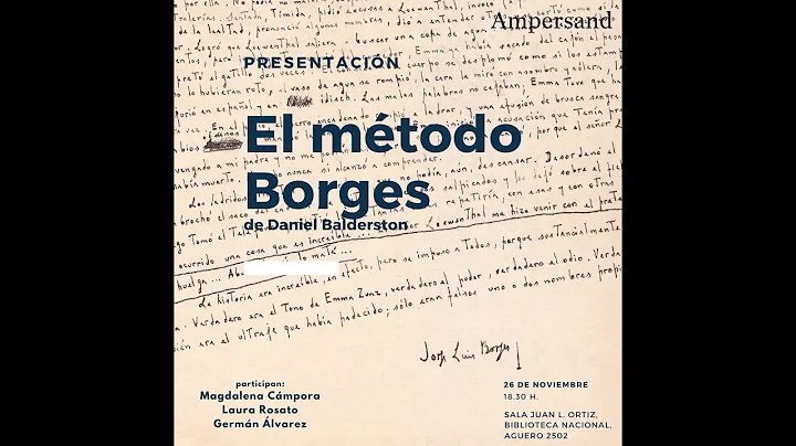 Presentacin de "El Mtodo Borges" de Daniel Balders...