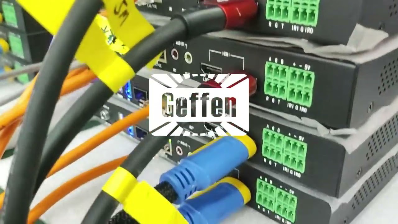 AVoIP KVM Transmitter & Receiver Geffen's AV over IP solutions  Geffen OEM factory