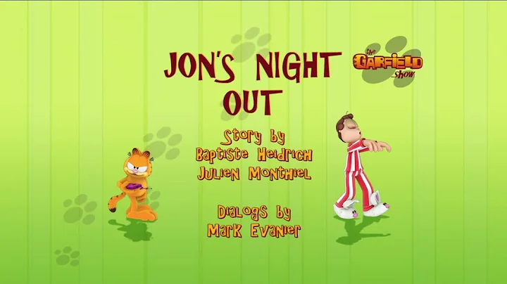 The Garfield Show | EP014 - Jons night out