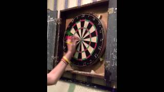 Darts World Record, 14 Inner And Outer Bulls In One Minute