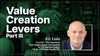 Value Creation Levers – Part #3