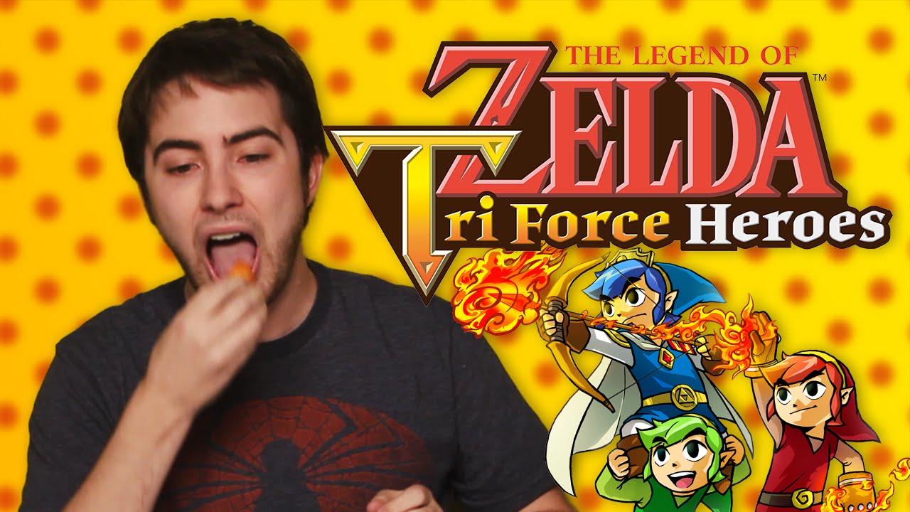 Legend of Zelda Tri Force Heroes Hot Pepper Game Review ft