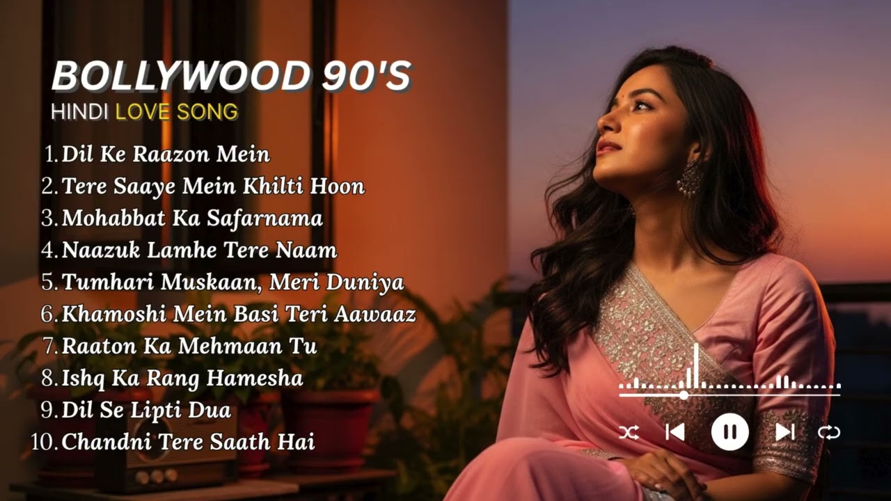 ❤️ Bollywood Romantic Jukebox | Timeless Hindi Love Songs 90s Edition