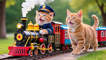 Mama Cat Trims Fur on the Farm and Makes Tiger Hat For Kittens At Home🐾🎩🐯