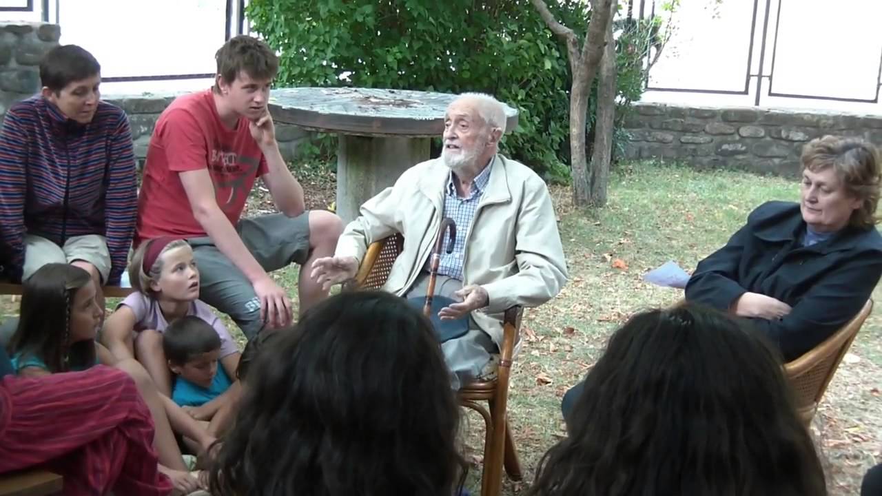 José Luis Sampedro y Olga Lucas en Sinués