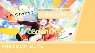 How is this 5.9 stars? | FREEDOM DiVe - xi | osu!mania